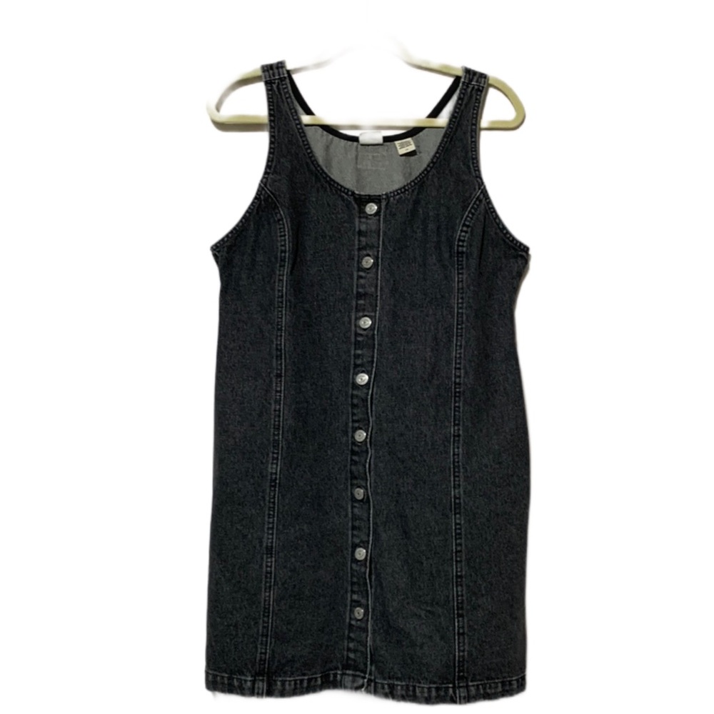 Levi's Black Denim Mini Dress